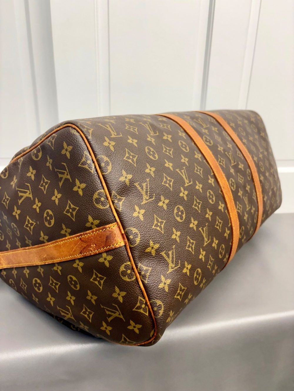 Vintage Louis Vuitton Monogram Keepall Bandouliere 55 - Picture 6 of 13